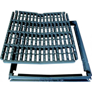 GRILLE CONCAVE A CADRE CARREE ELITA CO80 GRILLE CONCAVE A CADRE CARREE ELITA CO80